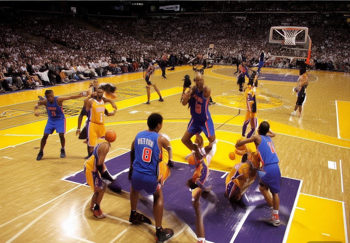 2004年NBA总决赛：活塞逆风翻盘，团队精神铸就冠军荣耀(图2)